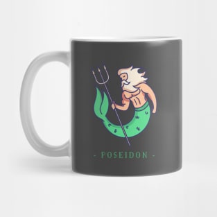 Poseidon Greek Mythology Mug